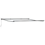 Markíza Manuálny Antracit 4,5 × 3,5 m Kov – Obrázok 2