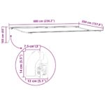 Markíza Manuálny Antracit 6 × 3,5 m Kov – Obrázok 10