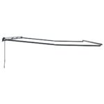 Markíza Manuálny Antracit 6 × 3,5 m Kov – Obrázok 5