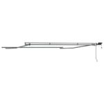 Markíza s Manuálny Antracit 5 × 3,5 m Kov – Obrázok 6