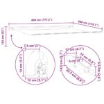 Markíza s Manuálny Antracit 4,5 × 3 m Kov – Obrázok 12