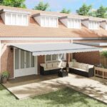 Markíza s Antracit 6 x 3 m Kov