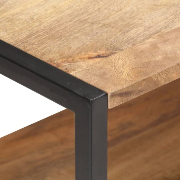 vidaXL Komoda 110x35x65 cm mangovníkový masív – Obrázok 5