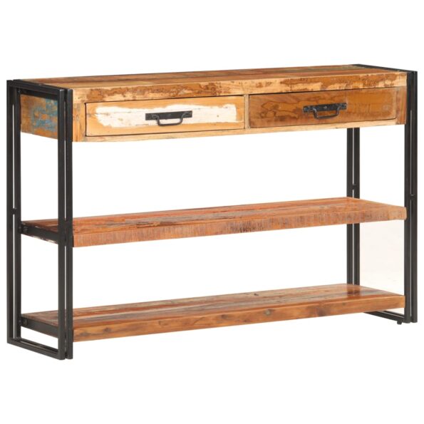 vidaXL Komoda 120x30x75 cm recyklovaný masív – Obrázok 10