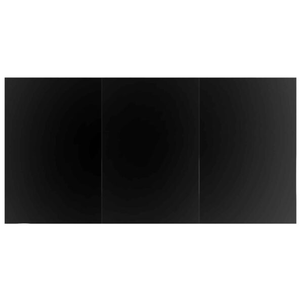 vidaXL Jedálenská súprava 5 pcs Svetlo šedá a čierna Large – Obrázok 8