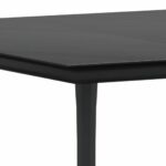 vidaXL Jedálenská súprava 9 pcs Svetlo šedá a čierna Large – Obrázok 11