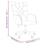 vidaXL Relaxačné kreslo patchwork látkové – Obrázok 7