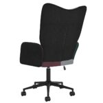 vidaXL Relaxačné kreslo patchwork látka – Obrázok 5