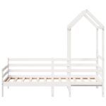 vidaXL Denná posteľ so strieškou biela 80x200 cm borovicový masív – Obrázok 4