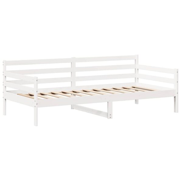 vidaXL Denná posteľ so strieškou biela 80x200 cm borovicový masív – Obrázok 6