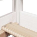 vidaXL Denná posteľ so strieškou biela 80x200 cm borovicový masív – Obrázok 9