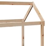 vidaXL Denná posteľ so strieškou 80x200 cm borovicový masív – Obrázok 10
