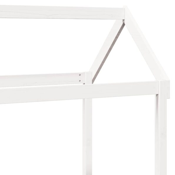vidaXL Denná posteľ so strieškou biela 80x200 cm borovicový masív – Obrázok 10