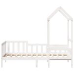 vidaXL Denná posteľ so strieškou biela 80x200 cm borovicový masív – Obrázok 4