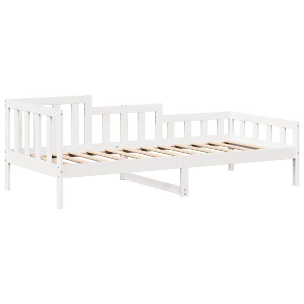 vidaXL Denná posteľ so strieškou biela 80x200 cm borovicový masív – Obrázok 6