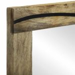 vidaXL Sada kúpeľňového nábytku so zásuvkou s poličkou s úložiskom s dverami so zrkadlom 5 pcs Hnedá Stredná – Obrázok 13