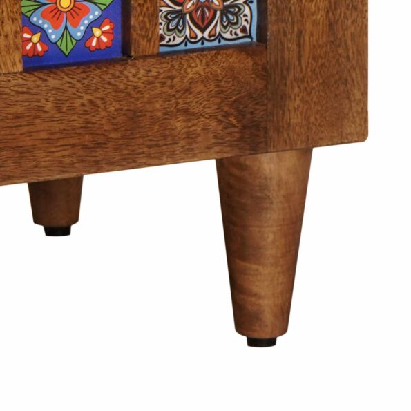 vidaXL Sada kúpeľňového nábytku 5 pcs Orech Masívne mango drevo – Obrázok 13