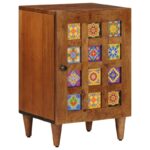 vidaXL Sada kúpeľňového nábytku 5 pcs Orech Masívne mango drevo – Obrázok 6