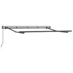 vidaXL Zatemniteľná markíza Žltá a oranžová a biela – Obrázok 5