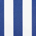 vidaXL Zatemniteľná markíza Modrá a biela 300x250 cm – Obrázok 10