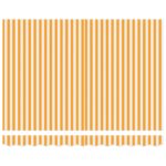 vidaXL Zatemniteľná markíza Žltá a biela 300x250 cm Polyester a kov – Obrázok 6