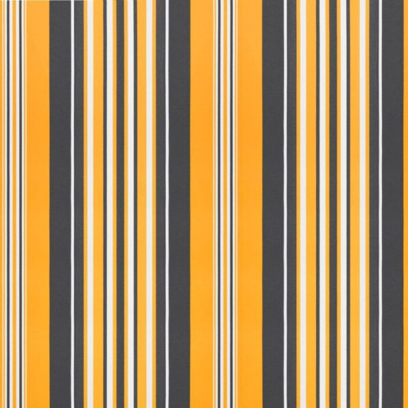 vidaXL Rám markízy Žltá a Šedá 300 x 250 cm Polyester s PU povrchom – Obrázok 5