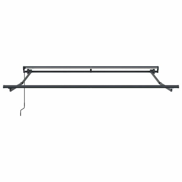 vidaXL Rám markízy Čierny 300 x 250 cm Polyester s PU povrchom – Obrázok 7