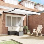 vidaXL Zatemniteľná markíza Biela 300x250 cm Polyester – Obrázok 3