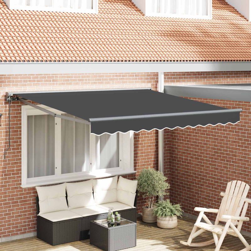3330221_1.jpg vidaXL Rám markízy Antracit 350 x 250 cm Polyester s PU povrchom – Obrázok 1