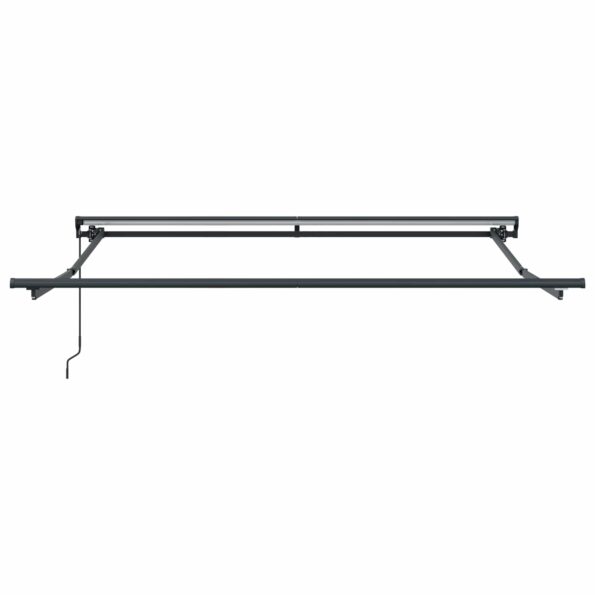 vidaXL Rám markízy Antracit 350 x 250 cm Polyester s PU povrchom – Obrázok 7