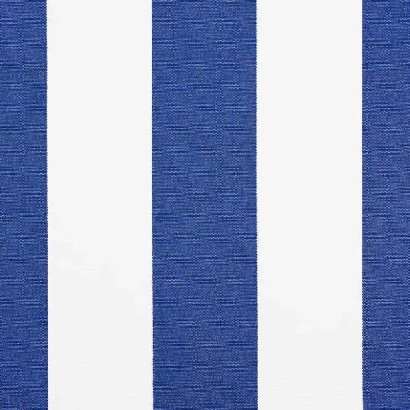 vidaXL Zatemniteľná markíza Modrá a biela 400x300 cm Polyester a oceľ – Obrázok 11