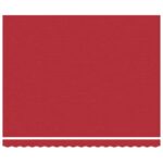 vidaXL Zatemniteľná markíza Červená 400x300 cm – Obrázok 6