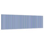 vidaXL Zatemniteľná markíza Modrá a biela Antracitová 450 × 300 cm – Obrázok 6