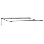 vidaXL Zatemniteľná markíza Morská modrá 450x300 cm – Obrázok 5