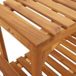 vidaXL Okolie vírivky Hnedá 230 x 230 cm – Obrázok 10