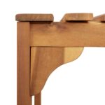 vidaXL Okolie vírivky Hnedá 230 x 230 cm – Obrázok 11