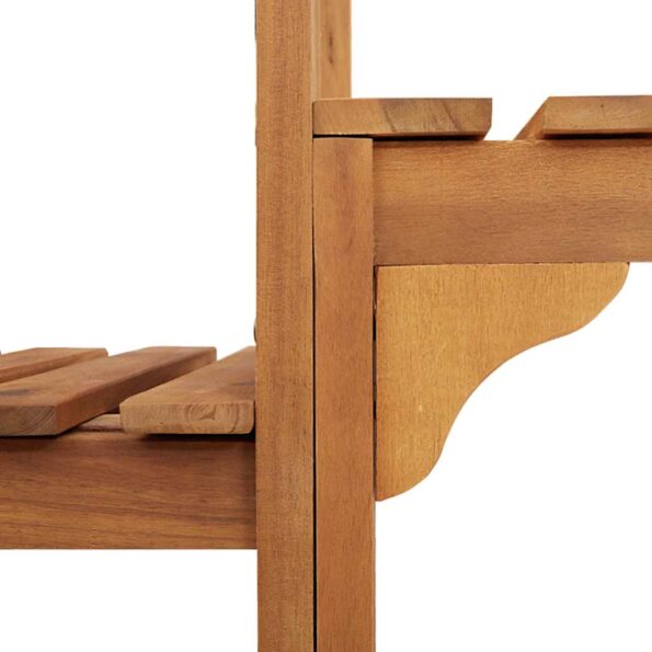 vidaXL Okolie vírivky Hnedá 230 x 230 cm – Obrázok 12