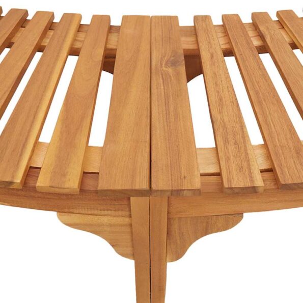 vidaXL Obklady pre vírivku Hnedá Ø255 cm – Obrázok 11