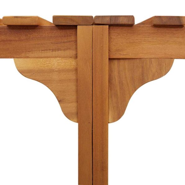 vidaXL Obklady pre vírivku Hnedá Ø255 cm – Obrázok 10