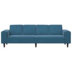 Sada pohoviek Modrá Zamat – Obrázok 4