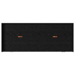 vidaXL Rám postele so zásuvkou Čierny dub 90 x 200 cm Kompozitné drevo – Obrázok 7