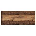 Rám postele s úložným prostorem so zásuvkou Staré drevo 80 x 200 cm – Obrázok 7