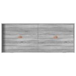 Rám postele s úložným prostorem so zásuvkou Sivý Sonoma 80 x 200 cm – Obrázok 7