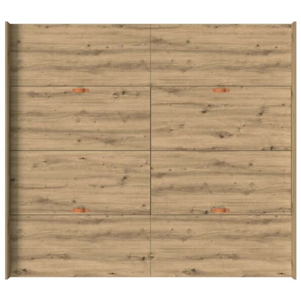 vidaXL Rám postele s úložným prostorem Remeselný dub 200 x 200 cm – Obrázok 8