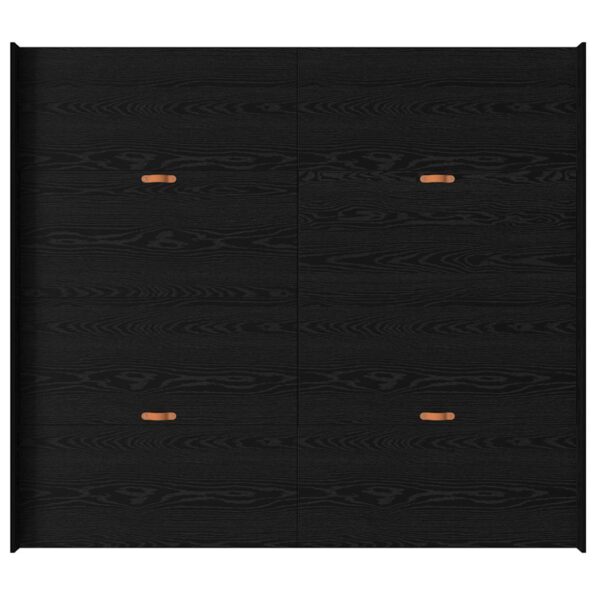 vidaXL Rám postele s úložným prostorem Čierny dub 180 x 200 cm – Obrázok 8