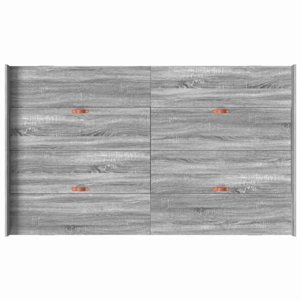 vidaXL Rám postele s úložným prostorem Sivý Sonoma 120 x 200 cm – Obrázok 8