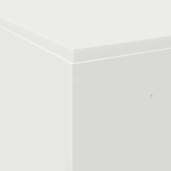 vidaXL Rám postele s úložným prostorem s úložiskom Biela 180 x 200 cm – Obrázok 12