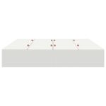 vidaXL Rám postele s úložným prostorem s úložiskom Biela 180 x 200 cm – Obrázok 6
