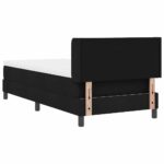 vidaXL Posteľ s pružinovým rámom Čierny 190 x 90 cm látka – Obrázok 9