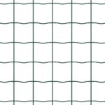 vidaXL Euro plot s 13 flanged stĺpmi 0.6x25 m pozinkovaná oceľ – Obrázok 9